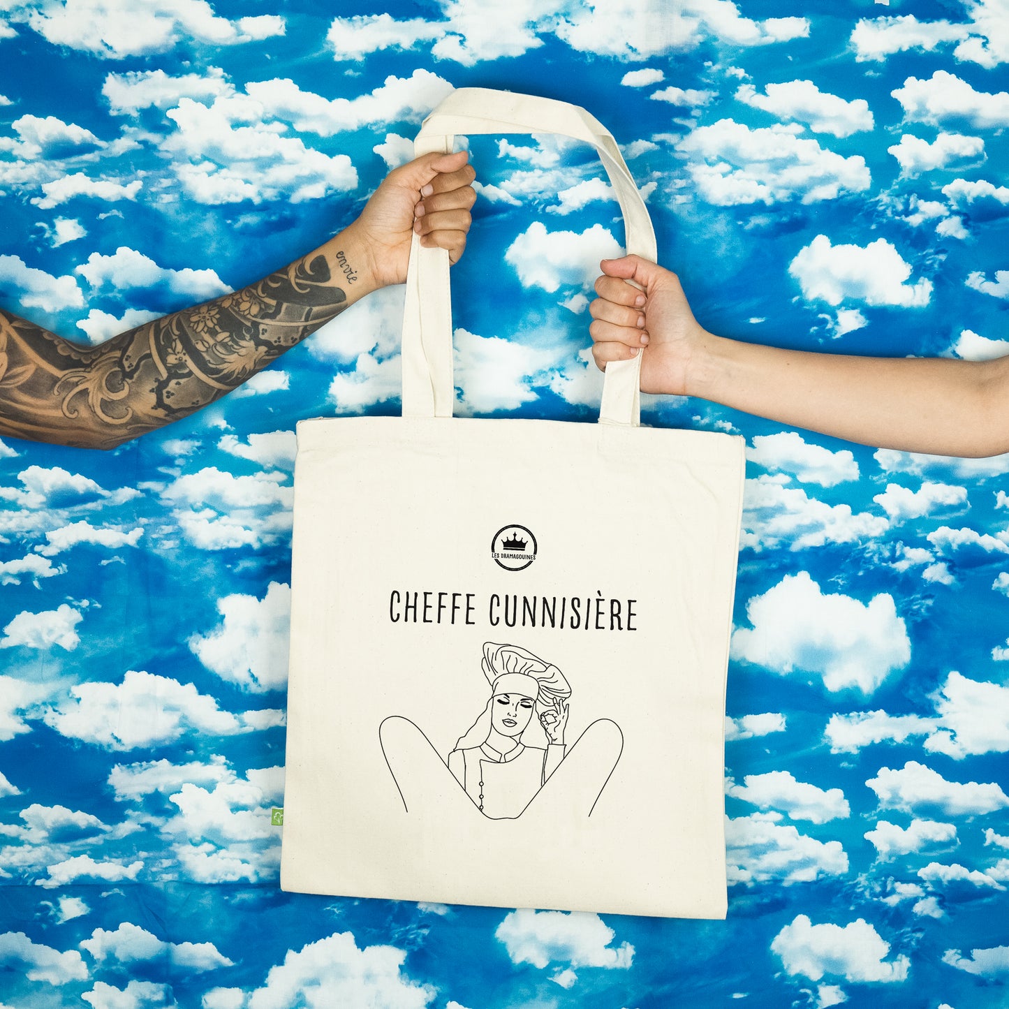 Tote Bag "Cheffe Cunnisière" 100% BIO